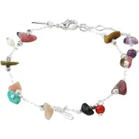 Pilgrim Here Bracelet Silver-Plated/Multi - Silver - ONE SIZE