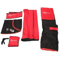 F-Core Ohjaamon verhot FC34 BLACK/RED