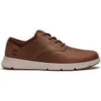 Timberland for man. TB0A6C8EW011 Parker Street Leather Sneakers brown (45), Flat, Laces, Casual