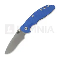 Hinderer XM-18 3.5 Recurve Magnacut Non-Flipper Working Finish Blue G-10