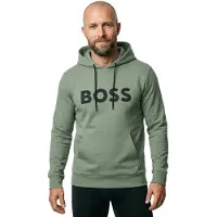 BOSS for man. 50551457 Sweatshirt Soody Zone green (4XL), Casual, Cotton