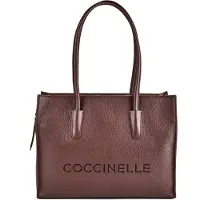 Coccinelle Myrtha Shopperit Nahka 36 cm Punainen