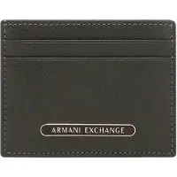 Armani Exchange for man. XM000169AF12702U8144 Card holder Clean black (OSFA), Casual, Classic, Leather