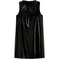 Armani Exchange for woman. XW001812AF18859UC001 Crewneck dress black (M), Casual, Party, Viscose, Sleeveless / Straps