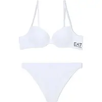 Emporio Armani for woman. 7W000320_AF20663 Bikini swimming costume Water Sports white (M), Beachwear, Polyamide