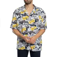 HUGO Beach Shirt Relaxed - Multi/patterned - S