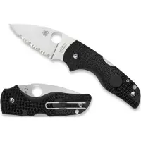 Spyderco Lil Native, Black FRN, SpyderEdge