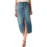 Levi's Decon Slit Midi Skirt Welcome - Blue - 29
