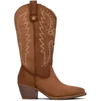 Xti for woman. 14610201-TAUPE Boots 146102 taupe (40), 5 to 8 cm, Zip, Casual