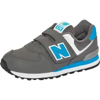 New Balance 574 Kids Hook & Loop - Grey - 29
