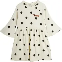Mini Rodini Mekko - Koira - Offwhite - - 4-5 v (104-110) - Mekot