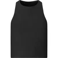 Athlecia Colbie W Rib Top - Black - 44