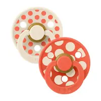 BIBS Studio Colour 2 Kpl:n Lateksinen Tutti Ivory Ivory 0-6 M Valkoinen 0-6 kuukautta Pojat, Tytöt