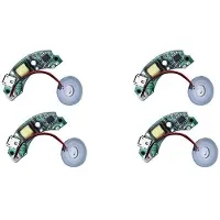 Jojomino 4Pcs 5V Humidifier Driver Board Mist Maker Atomization Discs Stable Ultra Fine Low Power Spray Circuit Accessories
