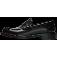 Selected Slmbobby Leather Penny Loafer Noos - Black - 42