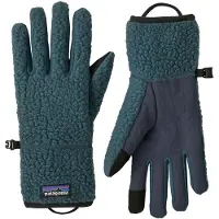 Patagonia Retro Pile Hanskat sininen, XS