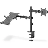 Digitus DA-90436, Puristin, 9 kg, 43,2 cm (17"), 81,3 cm (32"), 100 x 100 mm, Musta