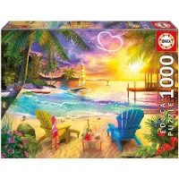 Educa Love Beach 1000p palapeli