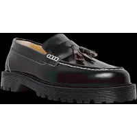 GARMENT PROJECT Pete Loafer - Black Polido Raw Edge - Black - 43