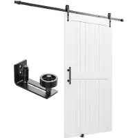 DUOKU Liukuovi - - 1067 x 2134 mm - MDF - Kestävä PVC-päällyste - Valkoinen