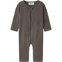 Name it Nbmwossa Wo/Si Rib Nightsuit - Brown - 74