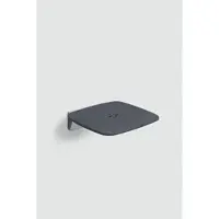 Gedy Wall-mounted folding seat - Black