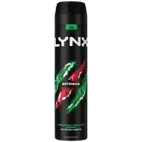 Lynx Africa Aerosol Deodorant Body Spray - 250 ml