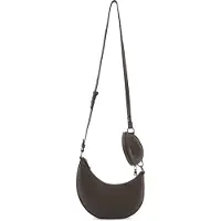 Fredsbruder My Bestie Crossbody-laukku Nahka 27.5 cm Ruskea
