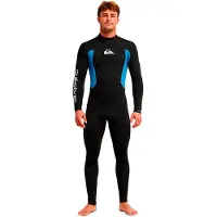 Quiksilver Prologue 4/3 Mm Pitkähihainen Neopreenipuku Jossa Vetoketju Selässä