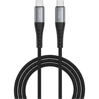 4smarts 541454, 1,5 m, USB C, USB C, 0,48 Gbit/s, Musta