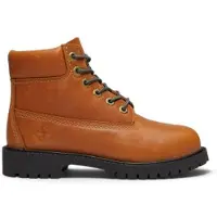 Timberland unisex for kids. TB0A6BETEN11 Premium white leather boots (21), Flat, Laces, Classic, children's fashion