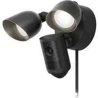 Ring Floodlight Cam Retinal 2K 2nd Gen -valvontakamera, musta