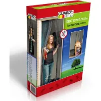 24.Se Magic Mesh Magnet hyönteisverkko oveen VALKOINEN - Erittäin vahva magneetti