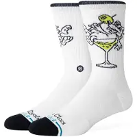 Stance High Quality Low Class Crew Socks valkoinen, M
