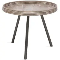 Hillerstorp Leicester sivupöytä ø 50 cm