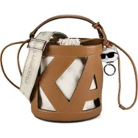 Karl Lagerfeld Ikon Olkalaukku 20 cm Ruskea