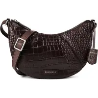 Burkely Cool Colbie Crossbody-laukku Nahka 28 cm Ruskea