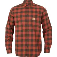 Härkila Scandinavian L/S Shirt Men Autumn Orange Check L