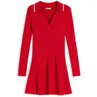 Tommy Hilfiger Dw0dw23328 Pitkähihainen Lyhyt Mekko
