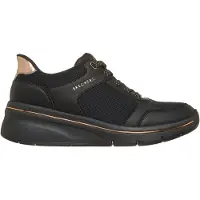 SKECHERS for woman. 190366 Slip-Ins Sneakers: Billion Flex - Livin' Lush black (36), Flat, Laces, Casual