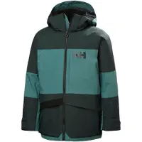 Helly Hansen Summit 2.0, hiihtotakki, junior, vihreä