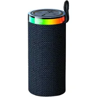 Usams YX018 kannettava Bluetooth 5.4 -kaiutin - RGB-valot, 10W:n äänenvoimakkuus - musta