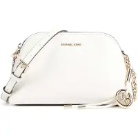 Michael Kors Freddie Small - Olkalaukku valkoinen