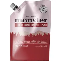 Monster Pet Food - Dog Bone Broth Beef 1000ml - Koirat - Koiranruoka - Märkäruoka