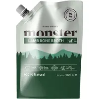 Monster Pet Food - Dog Bone Broth Lamb 1000ml - Koirat - Koiranruoka - Märkäruoka