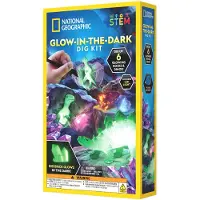 National Geographic Glow In The Dark Dino Dig Kit
