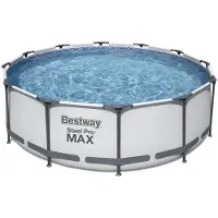 Bestway Grey 12'X39.5" teräs Pro Frame allassarja