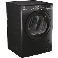 Hoover HLE C9DGB kondensoiva kuivausrumpu - 9kg - musta - B-luokitus - vapaasti seisova - HLEC9DGB