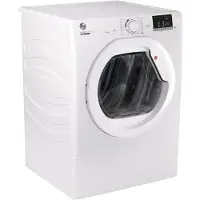 Hoover HLE V10DG Tuuletettu kuivausrumpu - 10kg - Valkoinen - C-luokitus - vapaasti seisova - HLEV10DG