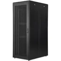 Digitus DN-31304-B, Itseseisova teline, 42U, 1200 kg, Näppäinlukko, Säädettävät jalat, Tehostunut kaapelinhallinta